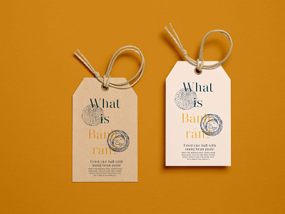 Fried Rice Ball Tag Mockup amazing attractive ball beautiful branding cover design free fried icon illustration logo mockup new nice rice stylish tack typography vector