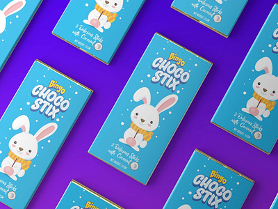 Choco Stix Packaging Mockup