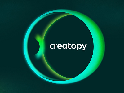 Creatopy - Logo Visual Concept branding design concept concept art concept design conceptual dribbble gritty logo logo design logo designer logodesign logos logotype noise noisy playoff tech logo technology visual design visual identity