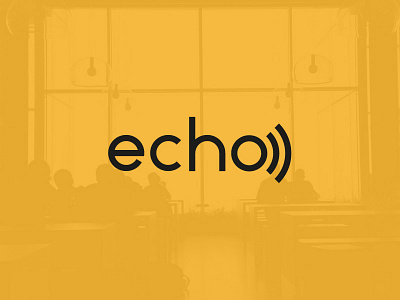 Echo Logo Concept branding clean concept echo identity logo logotype minimal wordmark