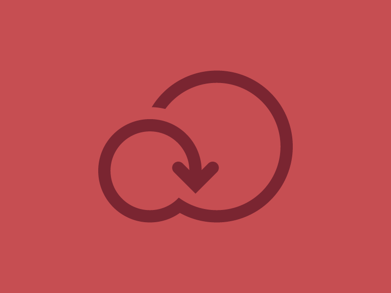 Download Icon arrow cloud concept down download exploration icon symbol
