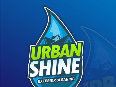 Urban Shine exterior clean art branding design graphic design illustration illustrator logo ui vector