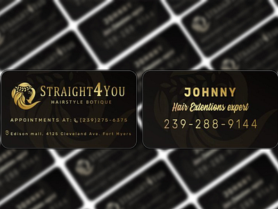 Johnnys business card