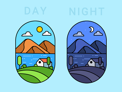 day and night