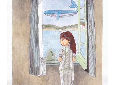 Girl At A Window [Meme in Dali's world]