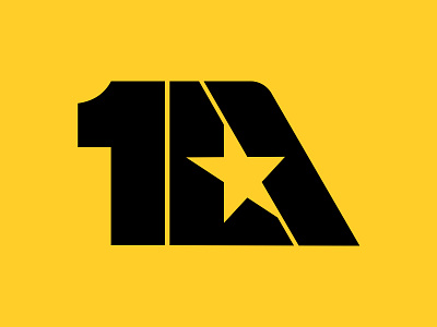 1A branding design logo mark symbol typography