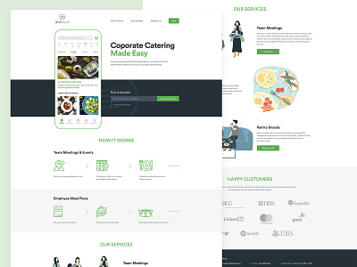 dishdash homepage ui ui design webdesign