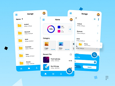 File Manager - UI Design