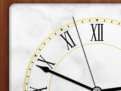 Community Project: clOck – Classico classic clock face hour marble roman texture time watch