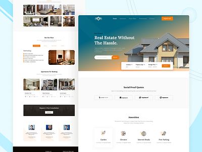 Real Estate Landing Page!