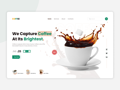 Coffee Header Exploration!