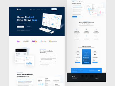 Saas Landing Page (E-commerce)