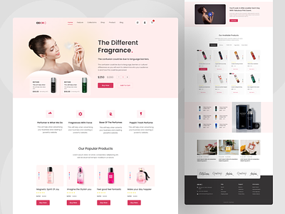 Product Landing Page - Ui Design.