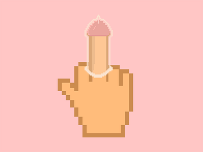 AIDS - False pixel art campaign for young adults