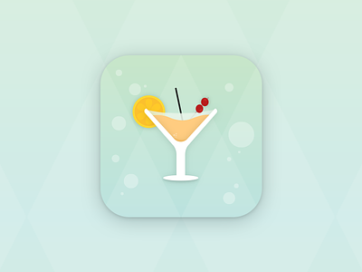 Yoshaker - App Icon android app app icon application cocktail development identity illustration iphone logo product ui