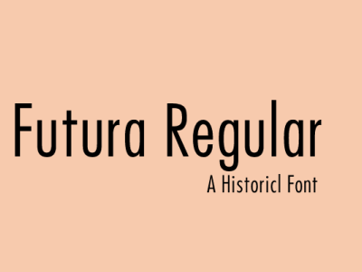 futura regular free font