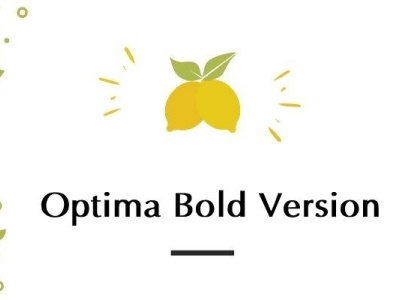 optima bold font free download design fonts freebies logo typography