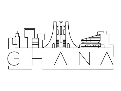 Ghana Minimal Skyline