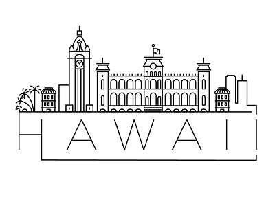 Hawaii Minimal Skyline