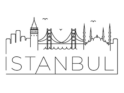 Istanbul Minimal Skyline