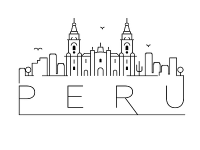 Peru Minimal Skyline