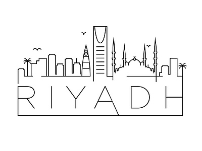 Riyadh Minimal Skyline