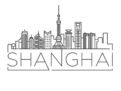 Shanghai Minimal Skyline