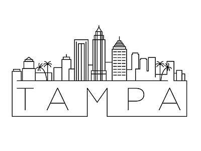 Tampa Minimal Skyline