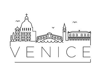 Venice Minimal Skyline