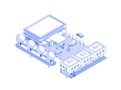 Isometric Department Store