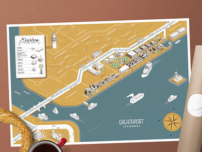 Galataport Istanbul - Isometric Map