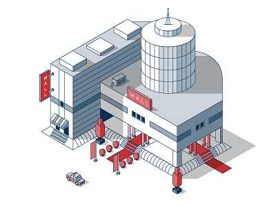 Isometric Mall