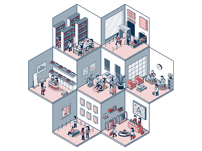 Isometric Venue Types