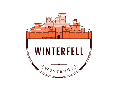 Castle of Winterfell Badge