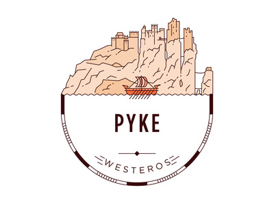 Castle of Pyke Badge