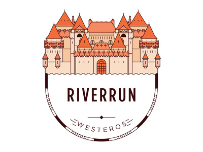 Castle of Riverrun Badge