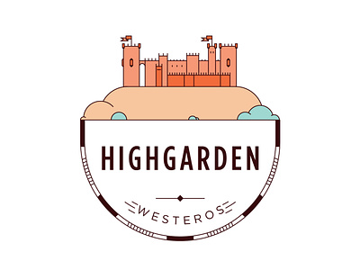 Castle of Highgarden Badge