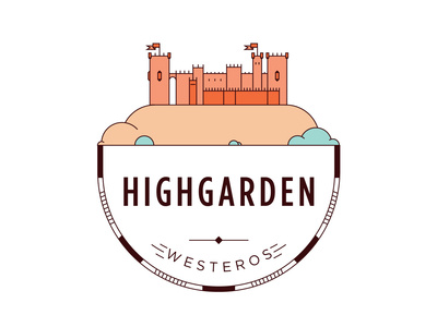 Castle of Highgarden Badge