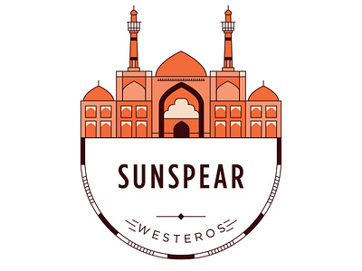 Castle of Sunspear Badge