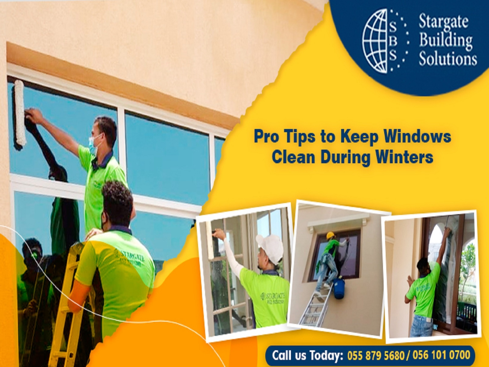 Pro Tips to Keep Windows Clean During Winters by Zain Sheikh on Dribbble