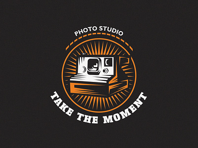 Take The Moment logo design.