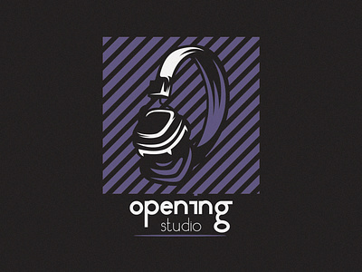 Opening Studio logo design.