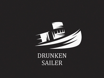 Drunken Sailer logo design.