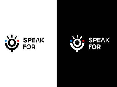 SpeakFor Logo branding graphic design logo motion graphics