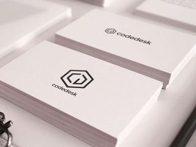 Codedesk black codedesk logo white
