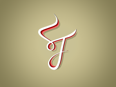 F f lettering type typography