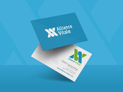 Alliance vitale brand brinding creative logo logos logosinspiration logotype