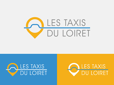Les taxis du Loiret brand branding design identity logo logodesign logotype visual