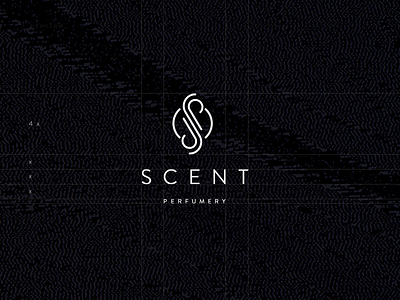 Scent Perfumery brand branding geometric leter logo letter logo lux luxury p perfume s scent scents