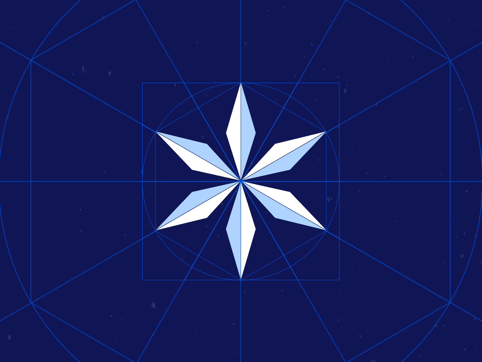 The axial rotation of a lonely snowflake anatomy animation christmas cold geometric graphic design illustration snow snowflake vector winter